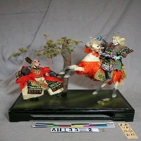 藏品(日本風俗品—「武田信玄   上杉謙信」人偶)的圖片